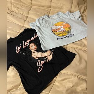 Medium women’s crop (2 tops)